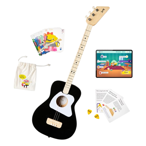 Loog Pro Acoustic kids Guitar 3-string - Ages 6+