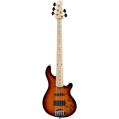 Lakland Deluxe 55-94 5-String Bass 3-Color Sunburst Maple Fretboard