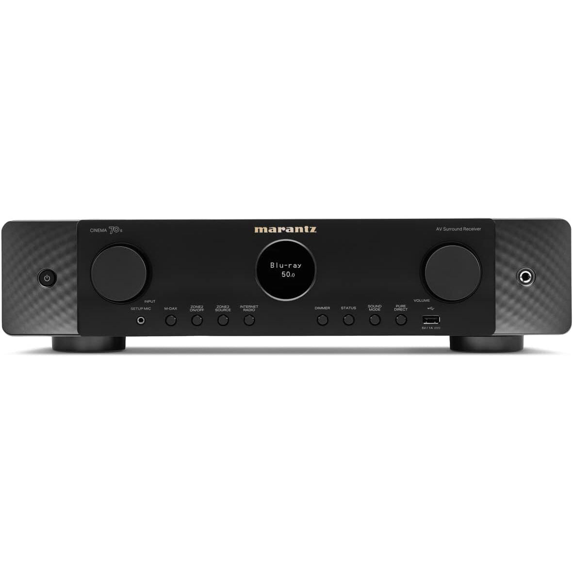 Marantz Cinema 70S 7.2-Ch Receiver (50W X 7) - 4K/120 and 8K Home Theater Receiver (2022 Model)