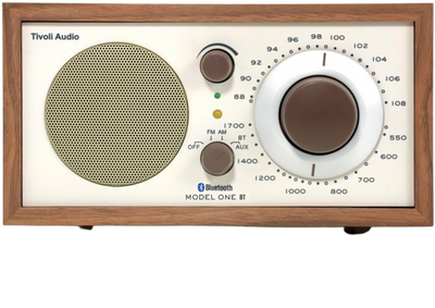 Tivoli Audio Model One Bluetooth AM/FM Radio (Walnut/Beige)