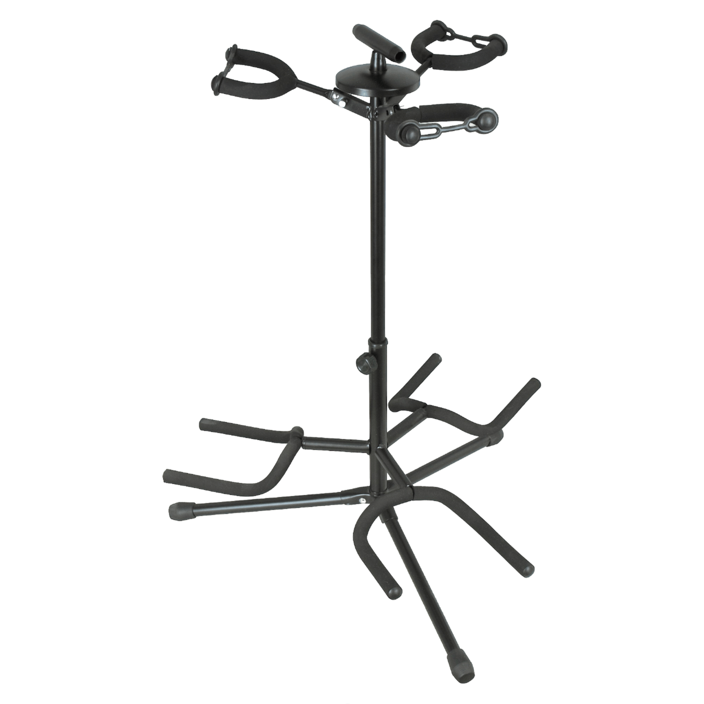 Musician's Gear Triple Guitar Stand Black