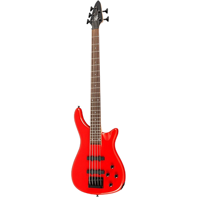 Rogue LX205B 5-String Series III Electric Bass Guitar Candy Apple Red