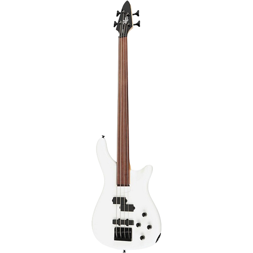 Rogue LX200BF Fretless Series III Electric Bass Guitar Pearl White