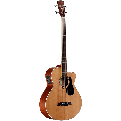 Alvarez Artist Series AB60CE Acoustic-Electric Bass Guitar Natural