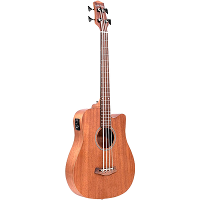 Gold Tone 25" Scale Acoustic-Electric MicroBass Natural