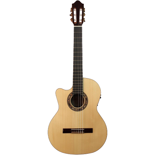 Kremona F65CW Left-Handed Classical Acoustic-Electric Guitar Natural