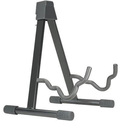 Musician's Gear A-frame Stand for Acoustic, Electric and Bass Guitars Black