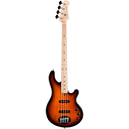 Lakland Classic 44 Dual J Maple Fretboard Electric Bass Guitar Tobacco Sunburst