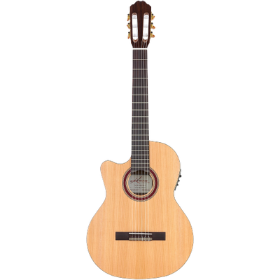 Kremona R65CWC Rondo Left-Handed Acoustic-Electric Classical Guitar Natural
