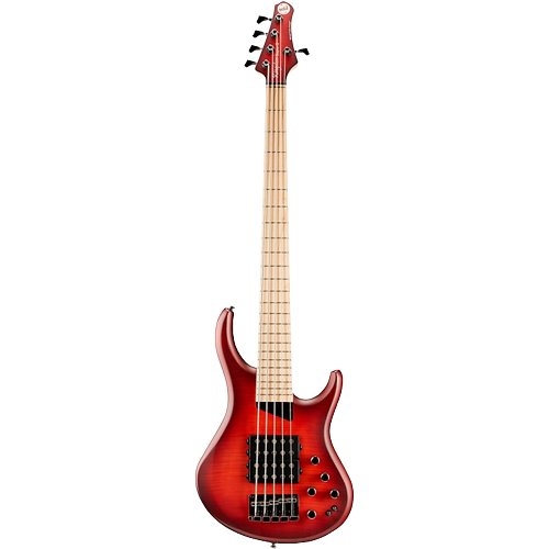 MTD Kingston Super5 Maple Fingerboard 5-String Electric Bass Dr. Brown's Burst