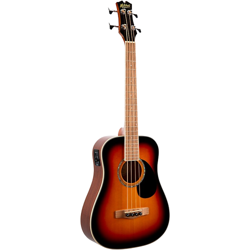 Mitchell EZB Super Short-Scale Acoustic-Electric Bass 3-Color Sunburst