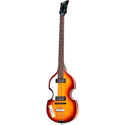 Hofner Ignition Series Left-Handed Violin Bass Sunburst