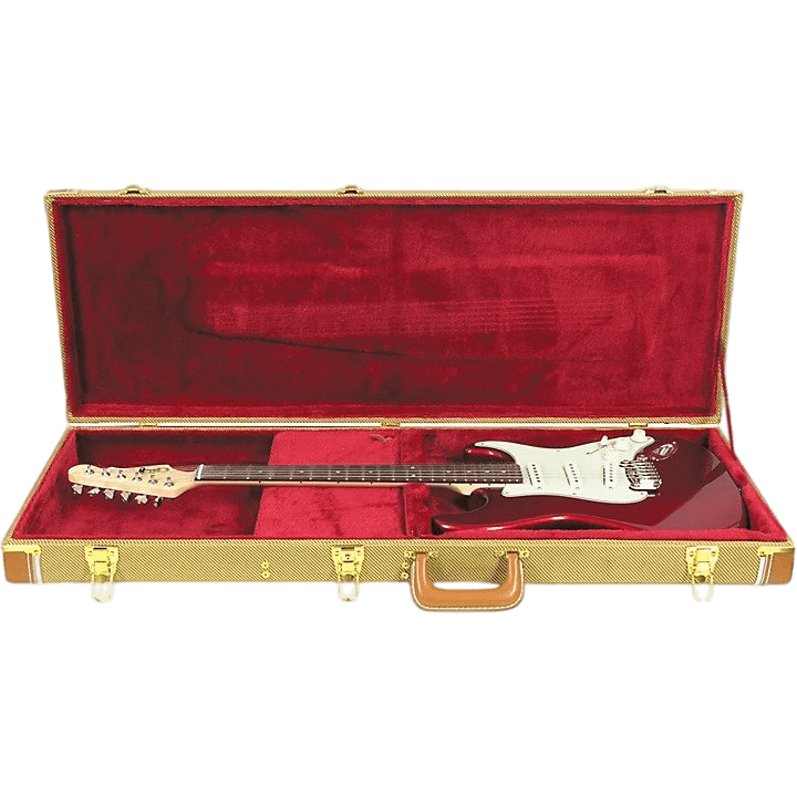 Musician's Gear Deluxe Electric Guitar Case Tweed