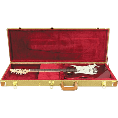 Musician's Gear Deluxe Electric Guitar Case Tweed