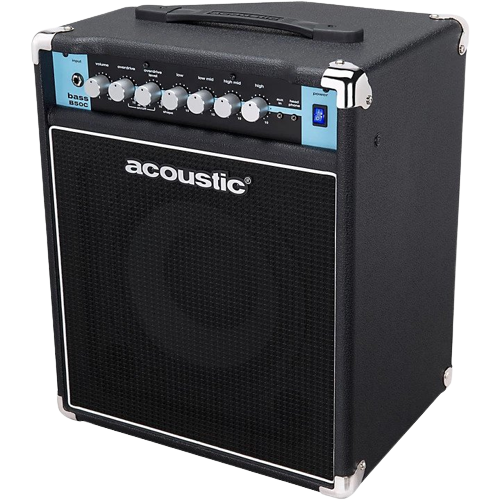 Acoustic B50C 1X10 50W Bass Combo With Tilt-Back Cab Black