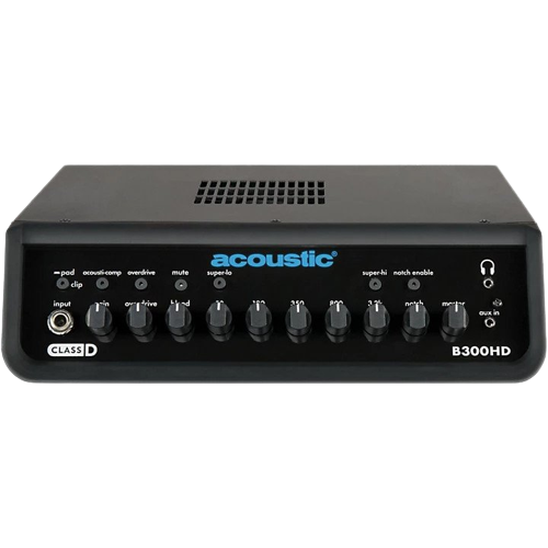 Acoustic B300HD 300W Bass Amp Head