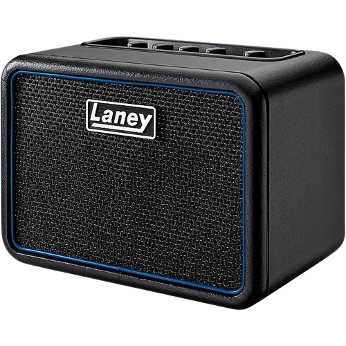 Laney MINI-BASS-NX 9W 2x3 Bass Combo Amp Black and Blue