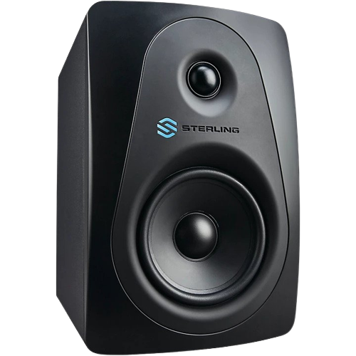 Sterling Audio MX5 5" Powered Studio Monitor, Black (Each)