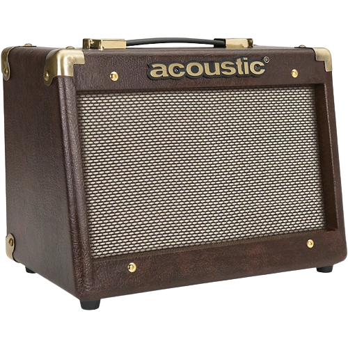 Acoustic A15 15W 1x6.5 Acoustic Instrument Combo Amp Brown