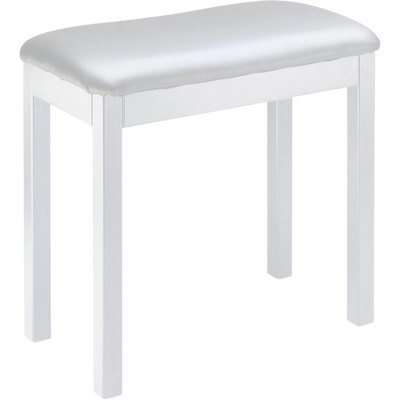 Stagg WHITE METAL FRAME PIANO BENCH