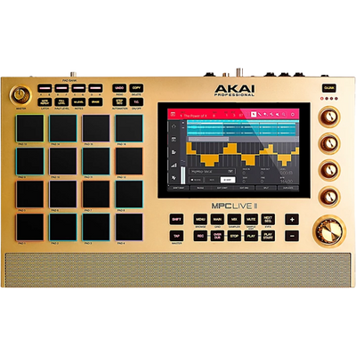 Akai Professional MPC Live II Controller Gold