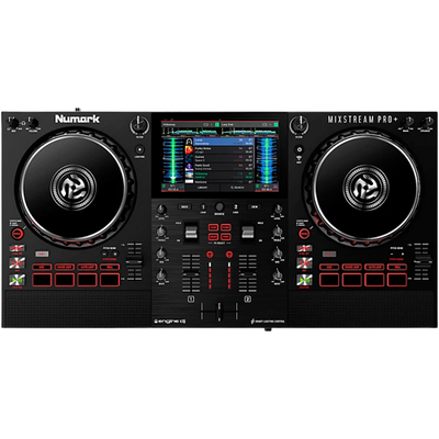 Numark Mixstream Pro + Standalone Streaming DJ Controller Black