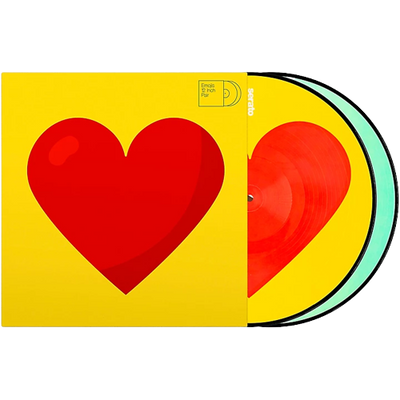 Serato Emoji #3 Donut/Heart 12" Control Vinyl Pair