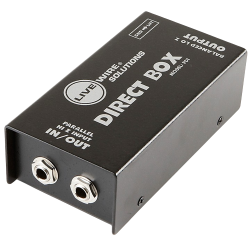 Livewire PDI Double-Shielded Heavy-Duty Passive Direct Box