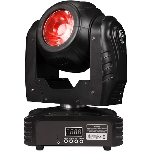 Eliminator Lighting Stealth Beam Moving Head RGBW LED Lighting Fixture Black