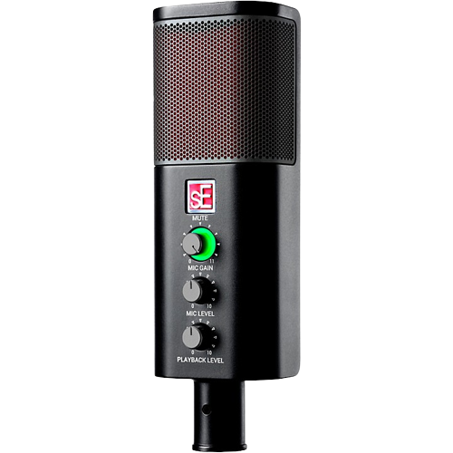 sE Electronics NEOM USB Cardioid Condenser Microphone Black