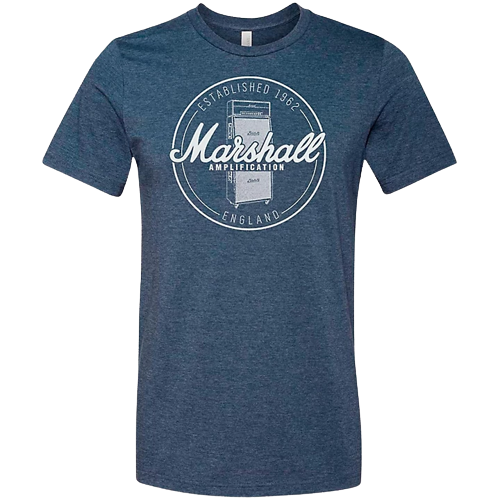 Marshall Heather Soft Style Ring Spun Cotton T-Shirt Established Navy XX-Large