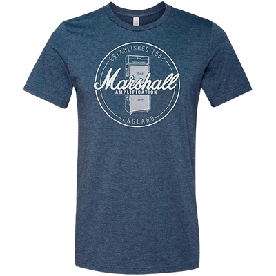 Marshall Heather Soft Style Ring Spun Cotton T-Shirt Established Navy XX-Large