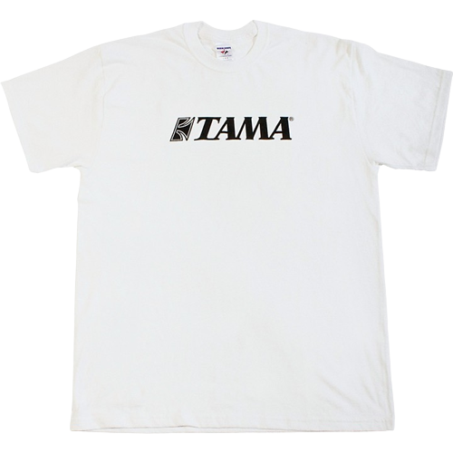 TAMA Classic Logo T-Shirt White Large