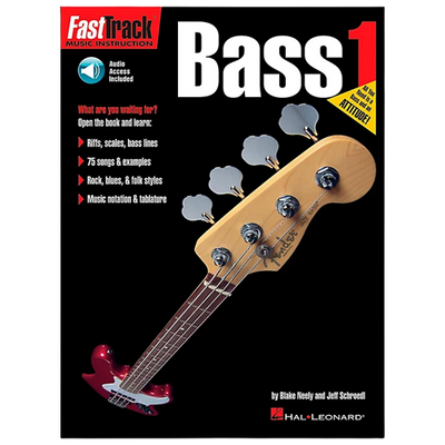 Hal Leonard FastTrack Bass Method Book 1 (Book/Audio Online)