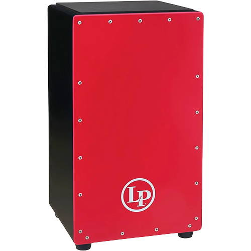 LP Prism Snare Cajon With Pad Red