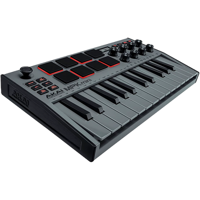 Akai Professional MPK mini mk3 Keyboard Controller Grey