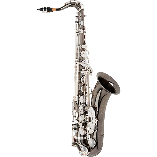 Allora ATS-450 Vienna Series Tenor Saxophone Black Nickel Body Silver Keys