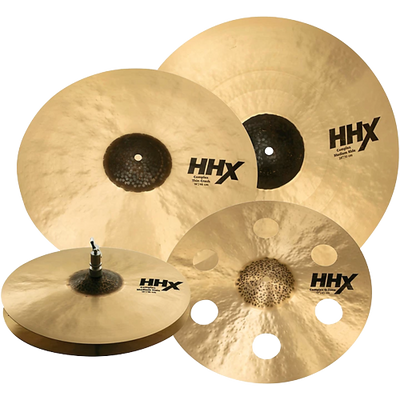 Top-Seller SABIAN HHX Complex Cymbal Set With Free 17" O-Zone Crash