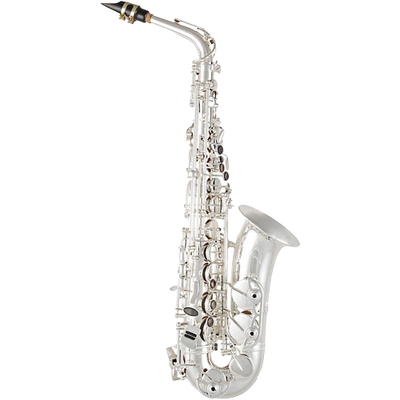 Selmer SAS411 Intermediate Alto Saxophone Silver Plated