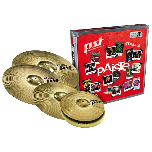 Paiste PST 3 Limited-Edition Universal Cymbal Set With Free 18" Crash 14, 16, 18 and 20 in.