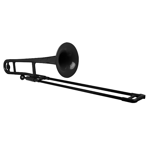 pBone Plastic Trombone Black