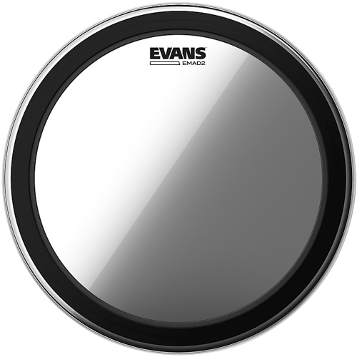 Evans EMAD 2 Clear Batter Bass Drum Head 22 in.