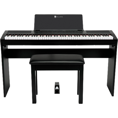 Williams Allegro III Digital Piano In-Home Pack With Stand, Bench and Piano-Style Pedal