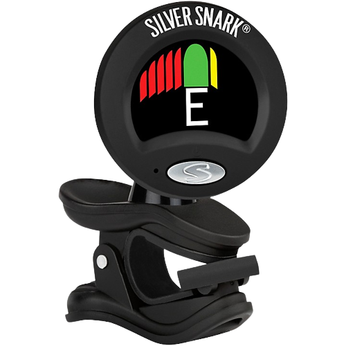 Snark Black Silver Snark Clip-On Tuner