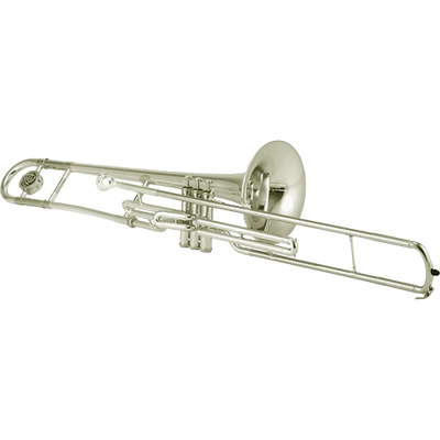 Jupiter JTB700V Series Bb Valve Trombone Silver plated Yellow Brass Bell