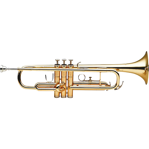 Stagg WS-TR215 Series Student Bb Trumpet Clear Lacquer Yellow Brass Bell