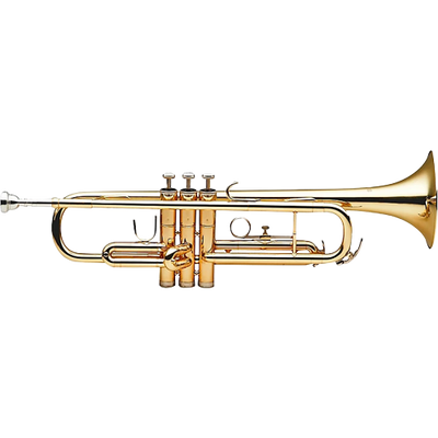 Stagg WS-TR215 Series Student Bb Trumpet Clear Lacquer Yellow Brass Bell