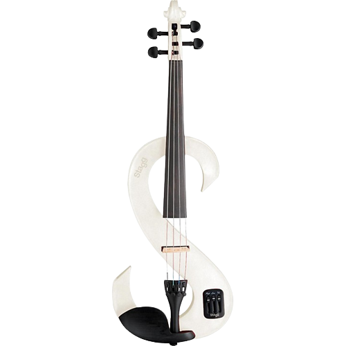 Stagg EVN 44 Series Electric Violin Outfit 4/4 White