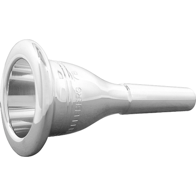 Conn Helleberg Series Tuba Mouthpiece in Silver Silver 7B