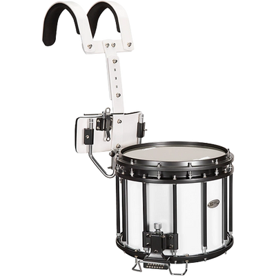 Sound Percussion Labs High-Tension Marching Snare Drum with Carrier 13 x 11 in. White